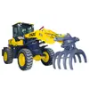 Cargador Diésel de Tracción en las Cuatro Ruedas-Pinza Montada en Cargador Pinza para Pasto Agrícola y Forestal Pinza con Ruedas para Transporte de Madera