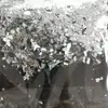 Atacado de fábrica fragmentos irregulares de pet cor de papel de doce fragmentos de vidro de cor mágica papel de vidro para unha