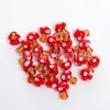 Dopamina divertida punto de ola tridimensional trabajador de la luz vidrio hongo diy pulsera de cuentas collar cadena de teléfono móvil accesorios al por mayor