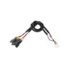 Cabo adaptador para luzes laterais da scooter elétrica KuKirin M4 Max luzes ambiente da scooter acessórios de linha longa