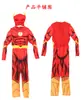 Roupas Flash Crianças Adulto Fantasia de Músculo Festa de Formatura Halloween cosplay O Raio flash