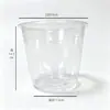 160 # Vaso transparente autoirrigável para plantas verdes, vaso de plástico autoabsorvente para jardinagem, disponível para atacado da fábrica
