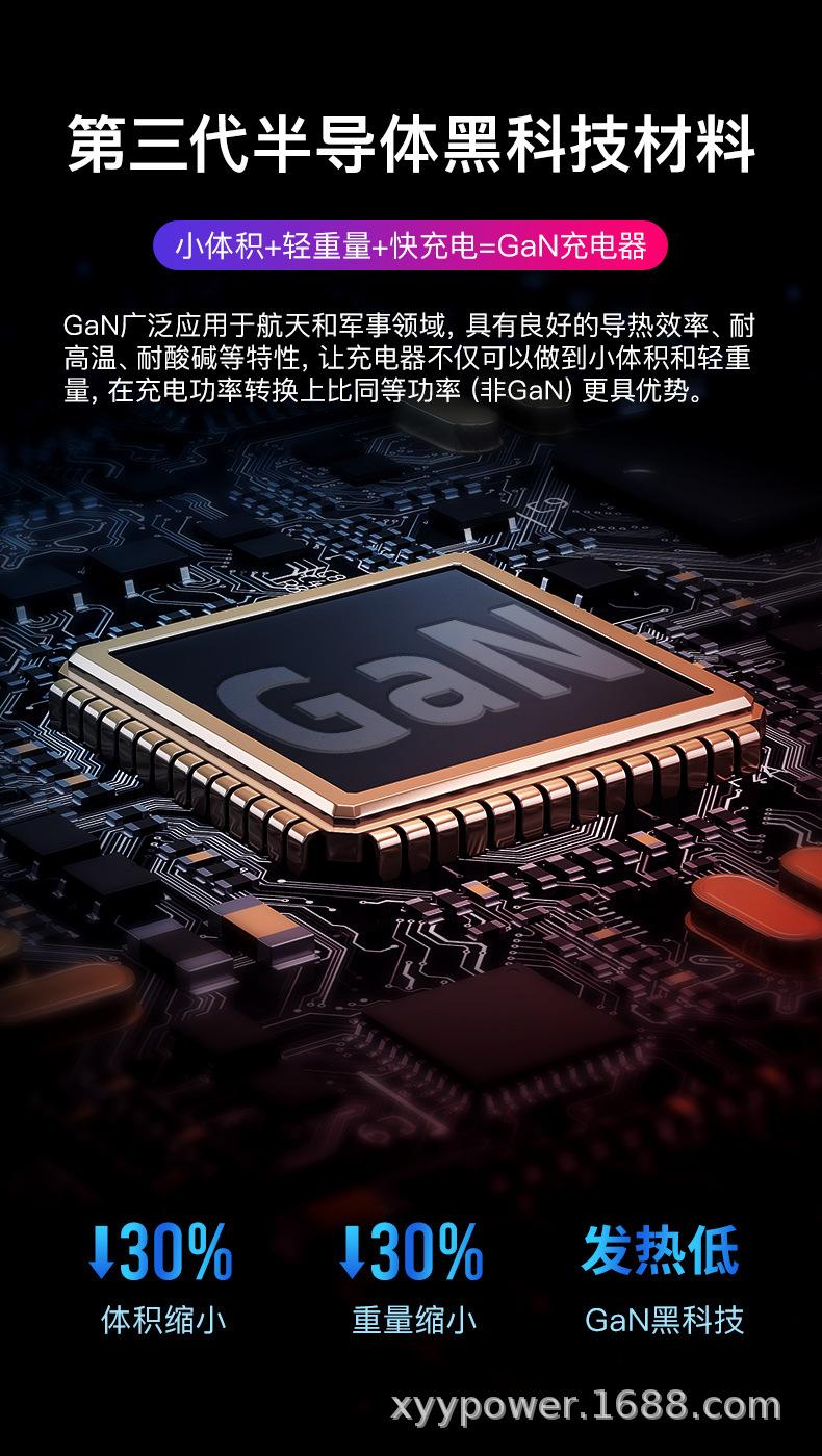 PD100W氮化镓C+C英规