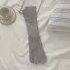 Calcetines de malla finos de verano para mujer con dedos divididos, de longitud media, color liso, algodón peinado, calcetines de dos dedos en forma de herradura, calcetines de pezuña de cerdo estilo japonés