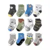 Calcetines de otoño e invierno para niños y niñas, calcetines de media pantorrilla, calcetines de algodón con dibujos animados, clase A, antideslizantes para el suelo, calcetines para caminar en interiores