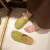 Zapatos Holgazanes de Cuero Suave sin Cordones y Puntera Plana para Mujer 2026 para Uso en Exteriores, Medias Pantuflas Simples y Cómodas Estilo Birkenstock, Modernos