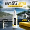 O limpador de vidros de carro KineShineX remove poderosamente película de óleo, poeira, manchas de água e impressões digitais, não deixando vestígios e secando rapidamente.