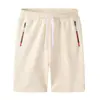 Nuevos shorts casuales ligeros de verano para exteriores con aire acondicionado, pantalones deportivos, pantalones de fitness para hombre, pantalones de chándal de punto versátiles