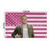 Drew Starkey Drew Bandeira Rosa Quarto Bandeira Decorativa Poliéster 100d Quatro Fivelas Bandeira Rafe