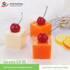 Mini Copo de Pudim Copo de Mousse 9 Grades Plástico Pequeno Quadrado Copo de Sobremesa Cilíndrico Coração Geleia Copo Embalagem Criativa