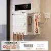 Cubierta para calentador de agua con apertura, decoración de tubería de gas, estante de tablero perforado para cocina, panel de ocultación de gas natural
