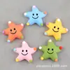 Estrella de Mar Cara Sonriente DIY Agujero Expresión Pentagrama Resina Accesorios Hebilla de Zapato Pegamento de Crema DIY Tocado Pasador Paquete de Materiales