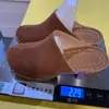 Zapatos de Media Pantufla para Mujer de Talla Grande Transfronterizos Estilo Europeo y Americano, Media Pantufla Beige de Punta Cuadrada Cerrada para Uso Exterior en Verano, Mayoreo