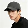 Gorra de Béisbol Sólida Simple Versátil Que Hace que la Cara Parezca Más Pequeña, Gorra de Verano para Mujer con Visera Suave de Borde Amplio, Modelo Nuevo 2026 para Hombre