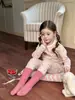 Nuevo conjunto de pijama de otoño e invierno para niñas timo, que consta de una parte superior y una inferior, ropa de otoño e invierno para niños, pijamas casuales con temática de dibujos animados y pantalones para dormir