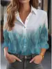 Camisas Nuevas para Mujer 2023 con Muchos Gatos Impresión Digital 3D Estilo Anime Lindo Tendencia de Moda Casual Japonés y Coreano