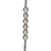Pulsera de calcedonia de hielo, pulsera de jade bañada en plata con ágata blanca de hielo, nueva joyería de estilo chino nacional