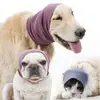 Abafadores de Ouvido para Higiene de Cães, Redução de Ruído, Alta Elasticidade, Macio, Quente, Alívio de Estresse, Abafadores de Ouvido para Animais de Estimação, Chapéu, Cachecol, Acessório de Cabeça, Cachecol para Cães