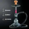 Hookah árabe, para bar KTV uso doméstico, aleación de aluminio, hookah de un solo tubo, shisha hookah de gran producción de humo