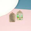Cientos de Accesorios para Joyería DIY, Dijes Colgantes de Bendición Estilo Chino con Aceite de Aleación, Materiales Hechos a Mano