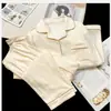 Pijama y ropa de estar para mujer de otoño e invierno, gruesos, cálidos, de forro polar, manga larga, con relieve, color liso, con botones, casual y elegante