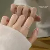 Anel de Dedo Feminino Anel de Dedo com Diamante Cintilante Rio do Amor Enrolado Prata de Lei s999 Microcravejado de Luxo Leve Versátil Anel de Dedo de Nicho