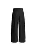 Pantalones Anchos de Doble Pinza Estilo Retro Americano con Cinturilla Deslizante, Unisex, Corte Holgado 2025, Pantalones Casuales Rectos con Caída