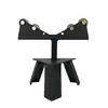 Máquina engarzadora soporte angular de trípode accesorios para máquina cortadora de tubos máquina ranuradora para doblar tubos soporte de apoyo para tubo de acero de 4 ruedas 8 ruedas