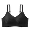 Sutiã de Renda Jacquard Embossado Estilo Chinês de Luxo Leve Transfronteiriço com Suporte Macio Tira de Gel de Geleia Respirável para Seios Pequenos com Coleta e Aro Fixo