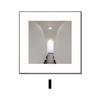 Pintura Decorativa Moderna Simple Blanco y Negro Abstracta Arquitectónica de Ajuste Suave Comedor Sala de Estar Dormitorio Nórdica Pintura Mural para Pared de Fondo
