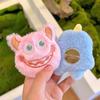 Lindo Dibujo Animado Creativo Cocodrilo Boca Grande Broche de Muñeco Estereoscópico Accesorios para Ropa y Bolso Pin de Monstruo Suave Lindo de Ojos Grandes