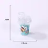 Mini Artificial DIY Miniatura Emenda Geladeira Café Chá de Leite Sofá Móveis Balcão Frutas Acessórios Série