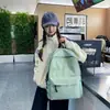Mochila escolar transfronteriza, diseñada para chicas de secundaria, con un estampado de estrellas fresco y lindo, una mochila versátil adecuada para estudiantes de preparatoria y salidas diarias.