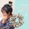 Bufanda Cuadrada Nueva de Verano 2025, Cuerda para el Cabello Estilo Campestre, Pequeño Accesorio Floral para el Cabello para Mujeres