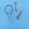 Ganchos y Cerraduras para Colgar Cuadros de Cable de Acero al por Mayor, Ganchos para Colgar Cuadros de Exposiciones, Ganchos para Carteles, Soportes Ajustables para Colgar con Cable de Acero