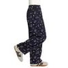 Calça Casual de Outono para Meninas 2026 Nova Solta Confortável Versátil para o Dia a Dia Desenho Estampado Integral Calça Solta de Banana