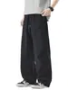 Ropa para Hombre Feng She / Primavera Verano Nuevo Pantalón Casual Recto Holgado para Hombre Tendencia Americana Retro Japonés Simple Versátil Pantalón Largo