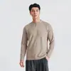 También disponible para Otoño 2026: Camiseta de Manga Larga para Hombre con Cuello Henry, Suéter Texturizado, Camiseta Sencilla, Camiseta Básica de Manga Larga
