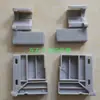 Accesorios para Puertas de Acero Cristalino de Gabinetes de Cocina Código de Esquina de Plástico Conector de Ángulo Recto Conector de Espiga para Puertas de Vidrio Comúnmente Usado