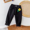 Pantalones bombachos de exterior de primavera y otoño para niña, nuevos pantalones de harén de encaje con lazo combinables de estilo coreano 2023