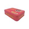 Caja de hojalata con logo personalizado e impresión de patrón Galletas de pastelería estilo Hong Kong Dulces de chocolate Empaque de alimentos Caja de hojalata