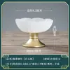 Portavelas de Loto de Vidrio Aleado, Adorno de Templo Budista, Base de Lámpara de Loto de Aceite de Mantequilla, Soporte de Lámpara de Aceite de Mantequilla, Juego de Tres Colores para Ofrenda a Buda, Al por Mayor