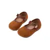 Zapatos Birkenstock para Niñas Primavera y Otoño 2026 Nuevos Zapatos Pequeños de Cuero Zapatos de Princesa para Niños Suela Suave Zapatos para Bebé Niña Zapatos de Otoño