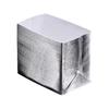Saco de isolamento de folha de alumínio para armazenamento a frio, filme de alumínio refrigerado, saco de isolamento tridimensional descartável, saco de gelo, atacado, para viagem, isolamento