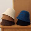 Sombrero de Pescador, Sombrero de Cubo de Alta Gama, Sombrero de Otoño e Invierno para Exterior, Sombrero Sencillo, Sombrero de Sol para Mujer, Sombrero de Punto