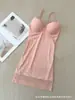 Nueva faja de comercio exterior con estampado de cebra para mujer, vestido moldeador con control de abdomen, faja reductora, sujetador y vestido base sexy