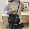 Estilo universitário bolsa retrô feminina 2025 nova primavera mochila viajante ombro classe mochila cross border