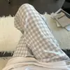 Pijama de Algodón Nube para Mujer, Pantalón Largo, Verano Holgado Estilo Nuevo Pantalones para Caminar, Pantalones de Pijama para Casa de Algodón Nube que se Pueden Usar Afuera