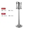 Soporte para Cubitera de Champagne Acero Inoxidable Ktv Bar Cubo de Hielo para Vino Cubo para Vino Tinto Cubo de Hielo de Pie Estilo Europeo Champagne