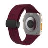 Para Apple Watch 123456789 Generación Ultra Caballo de Amor Hebilla Magnética Plegable Correa de Reloj de Silicona